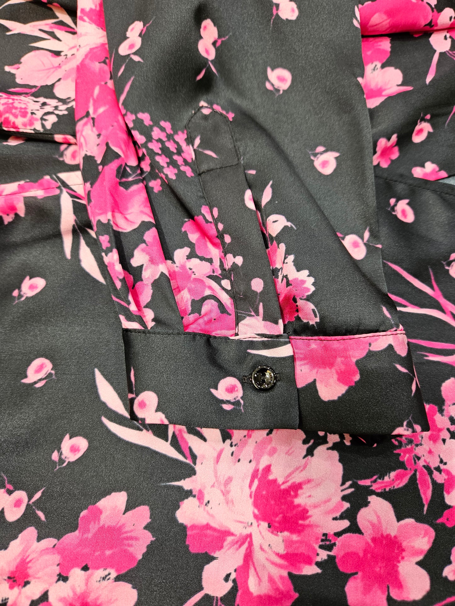 Camicia Ermanno Firenze by Scervino raso floreale rosa