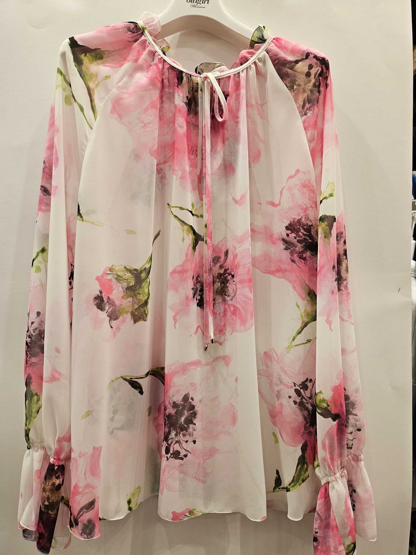 Casacca Blugirl floreale fondo bianco