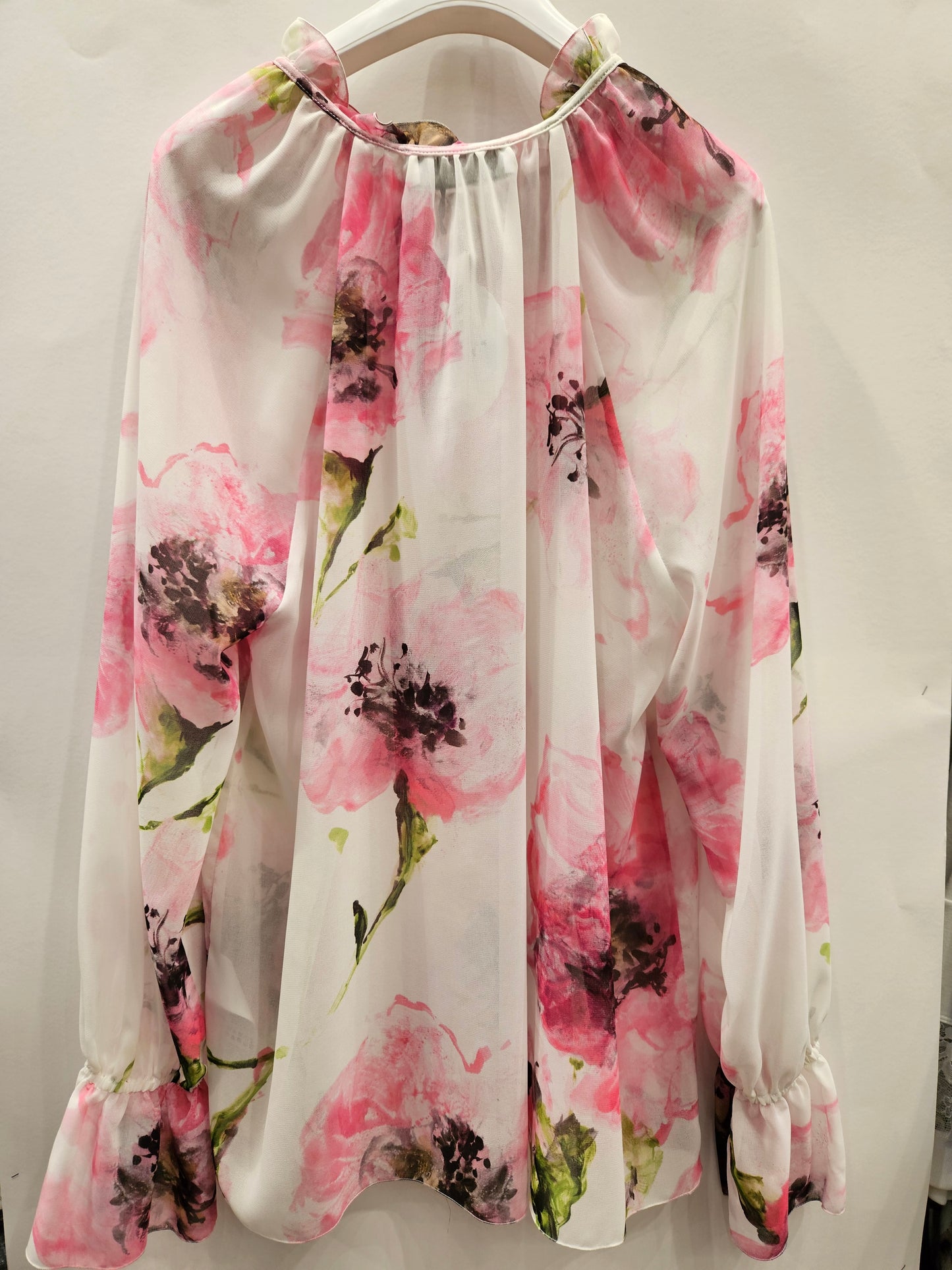 Casacca Blugirl floreale fondo bianco