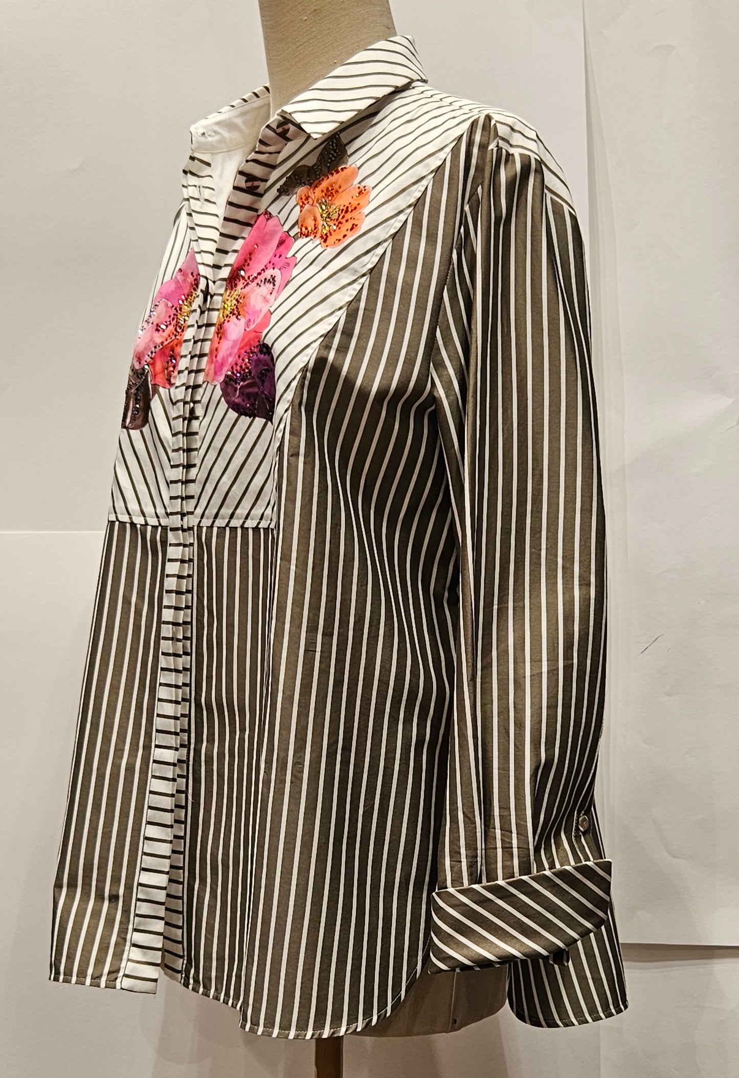 Camicia VDP~ cotone m/lunga