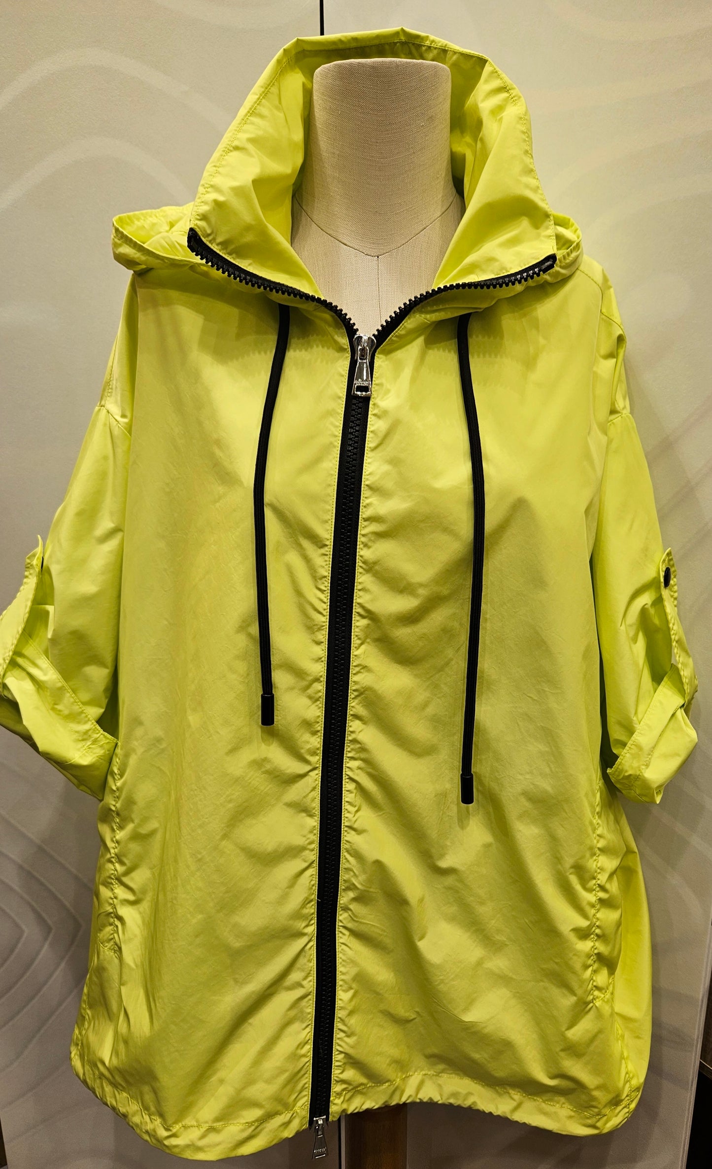 Giaccone Scervino EF impermeabile lime