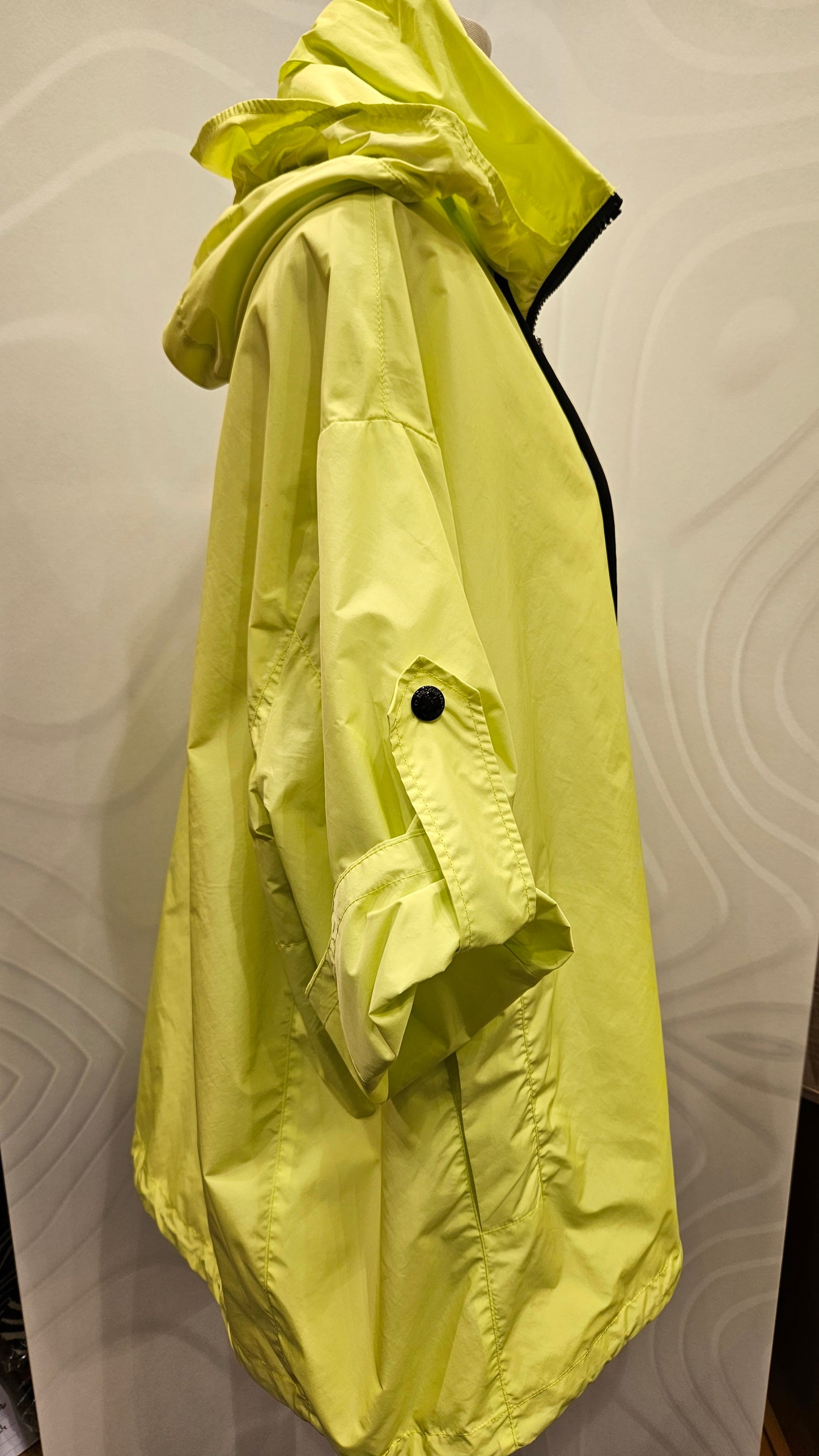 Giaccone Scervino EF impermeabile lime