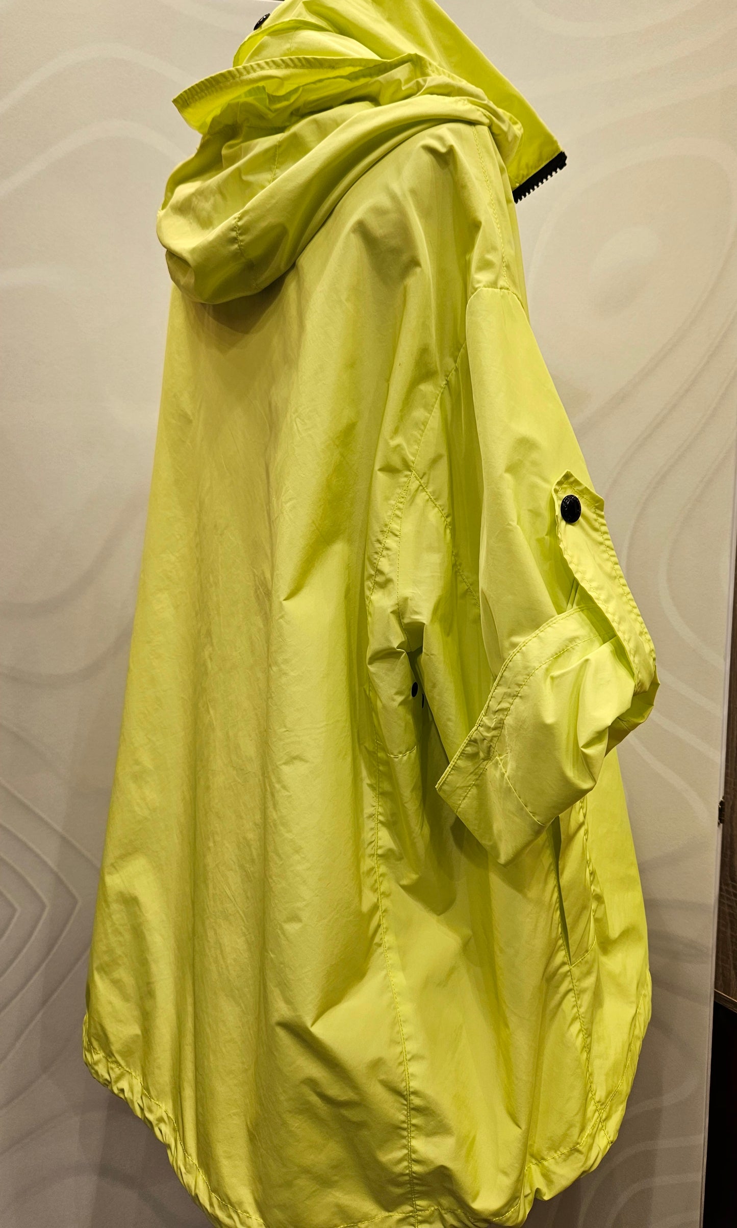 Giaccone Scervino EF impermeabile lime