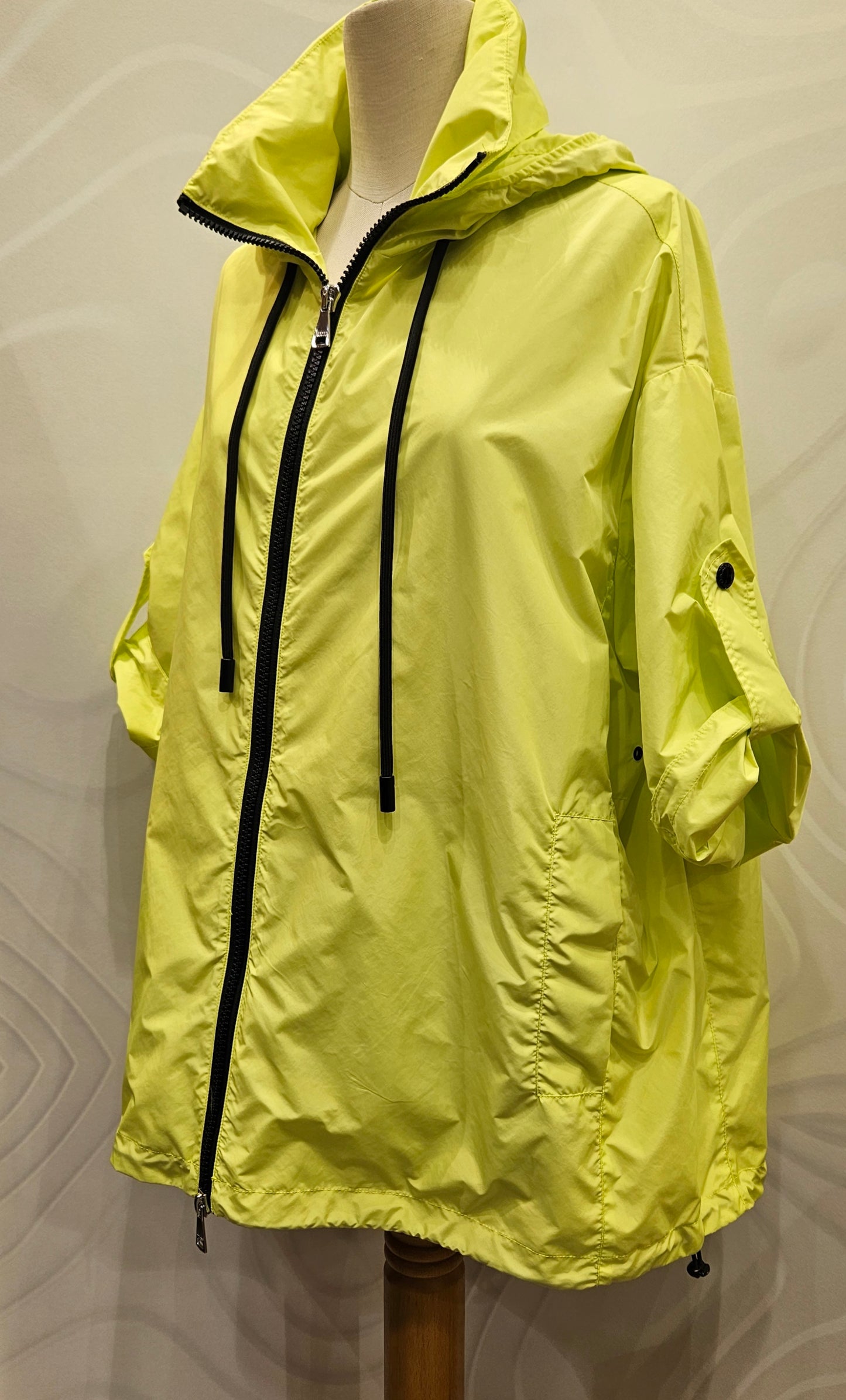 Giaccone Scervino EF impermeabile lime