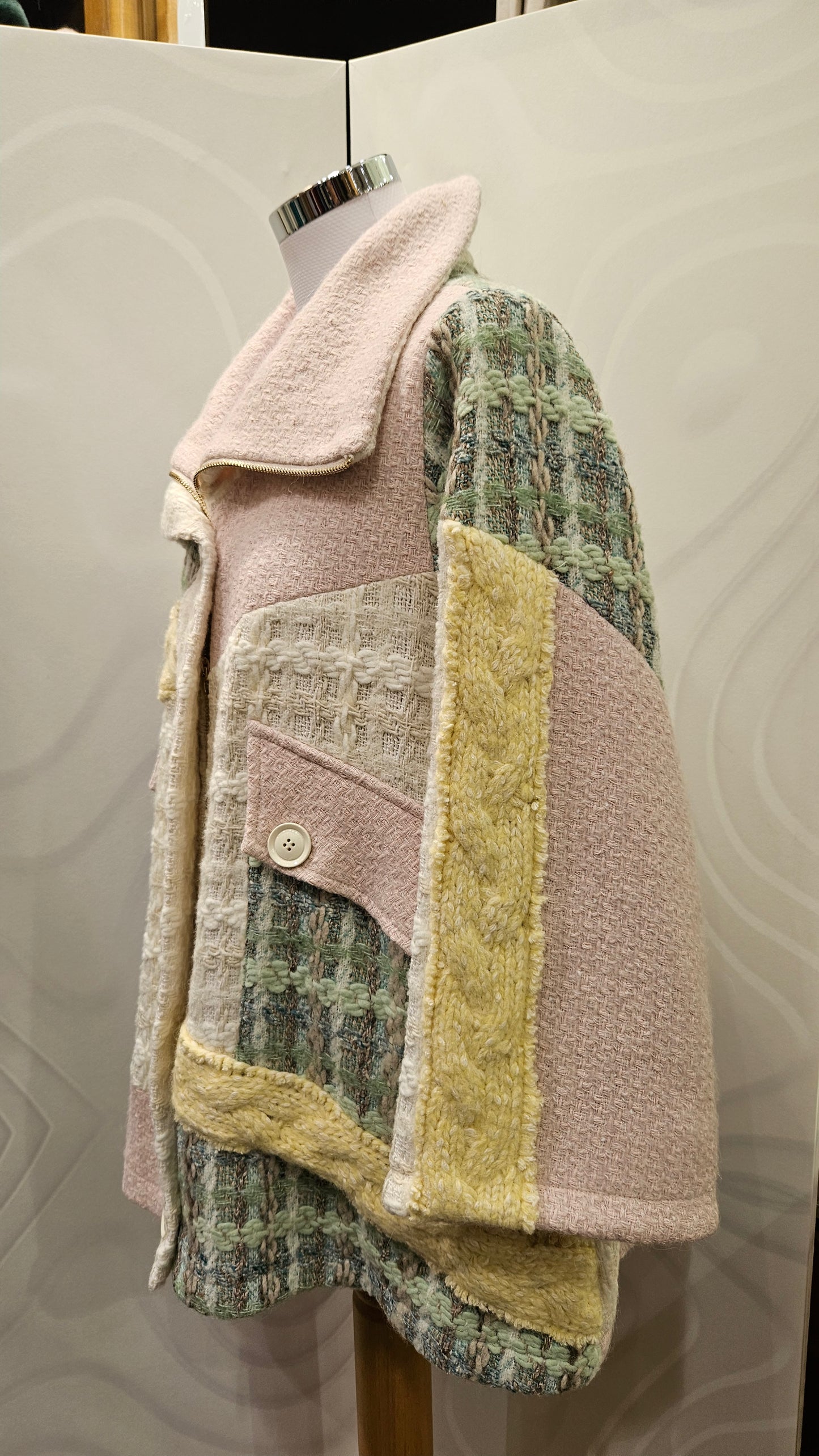 Giaccone Tricot Chic