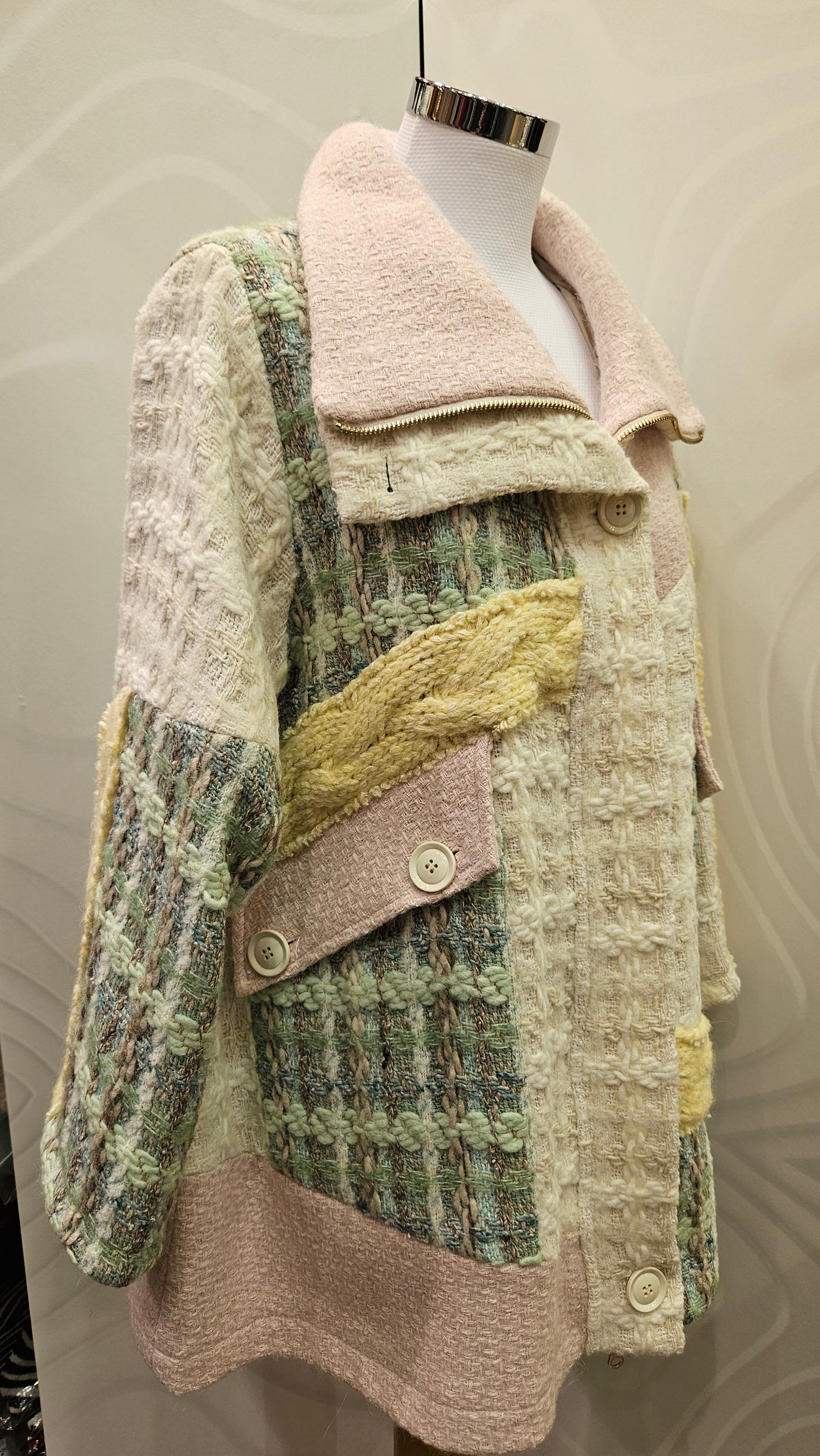 Giaccone Tricot Chic