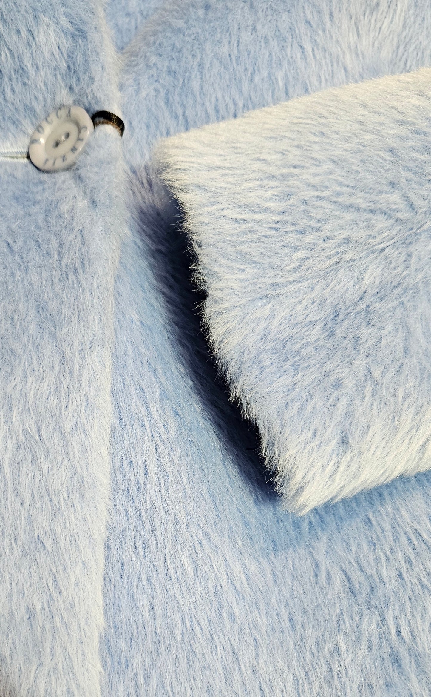 Cappotto lungo celeste Cinzia Rocca Alpaca
