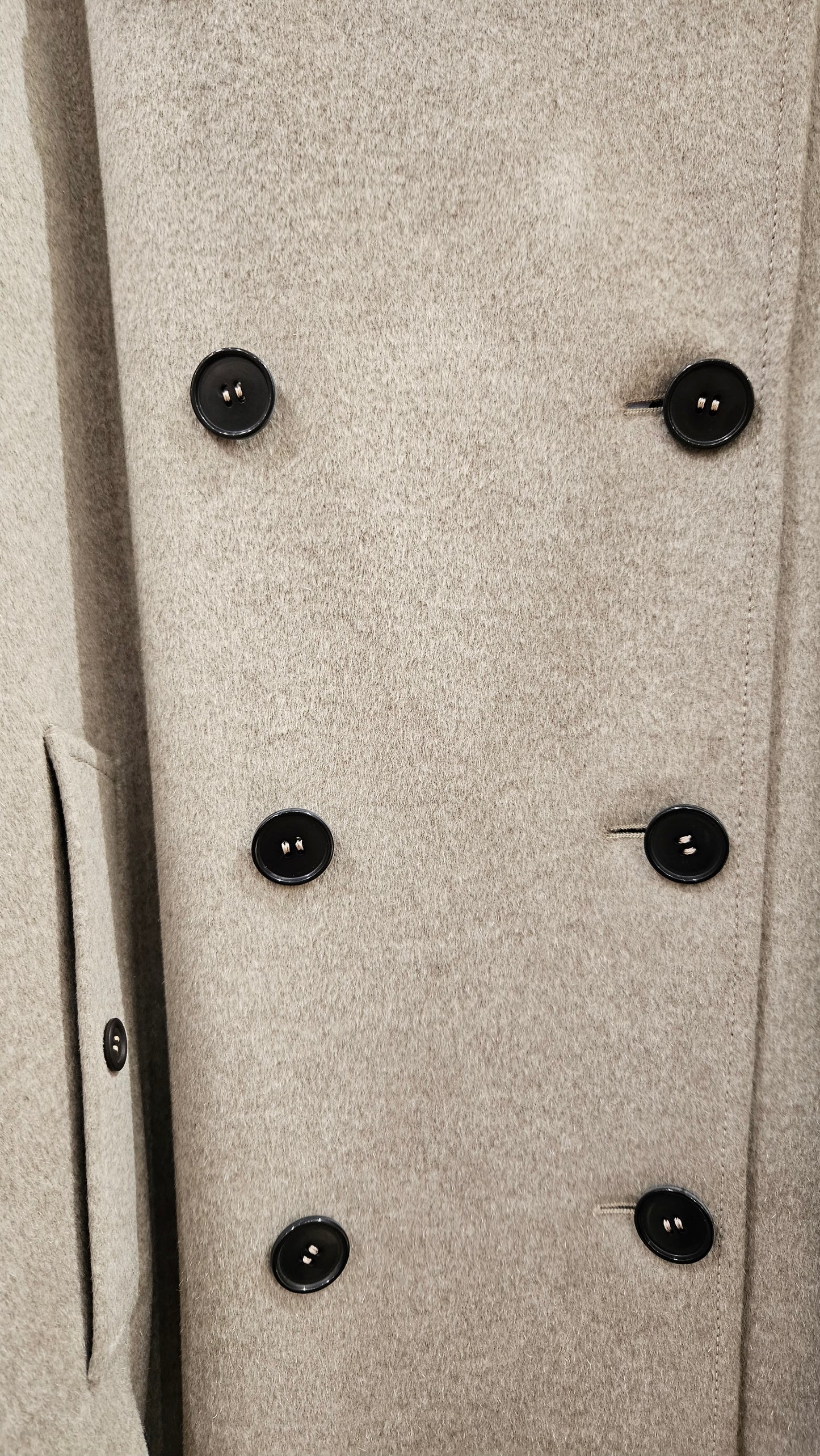 Cappotto Blumarine beige modello trench vintage