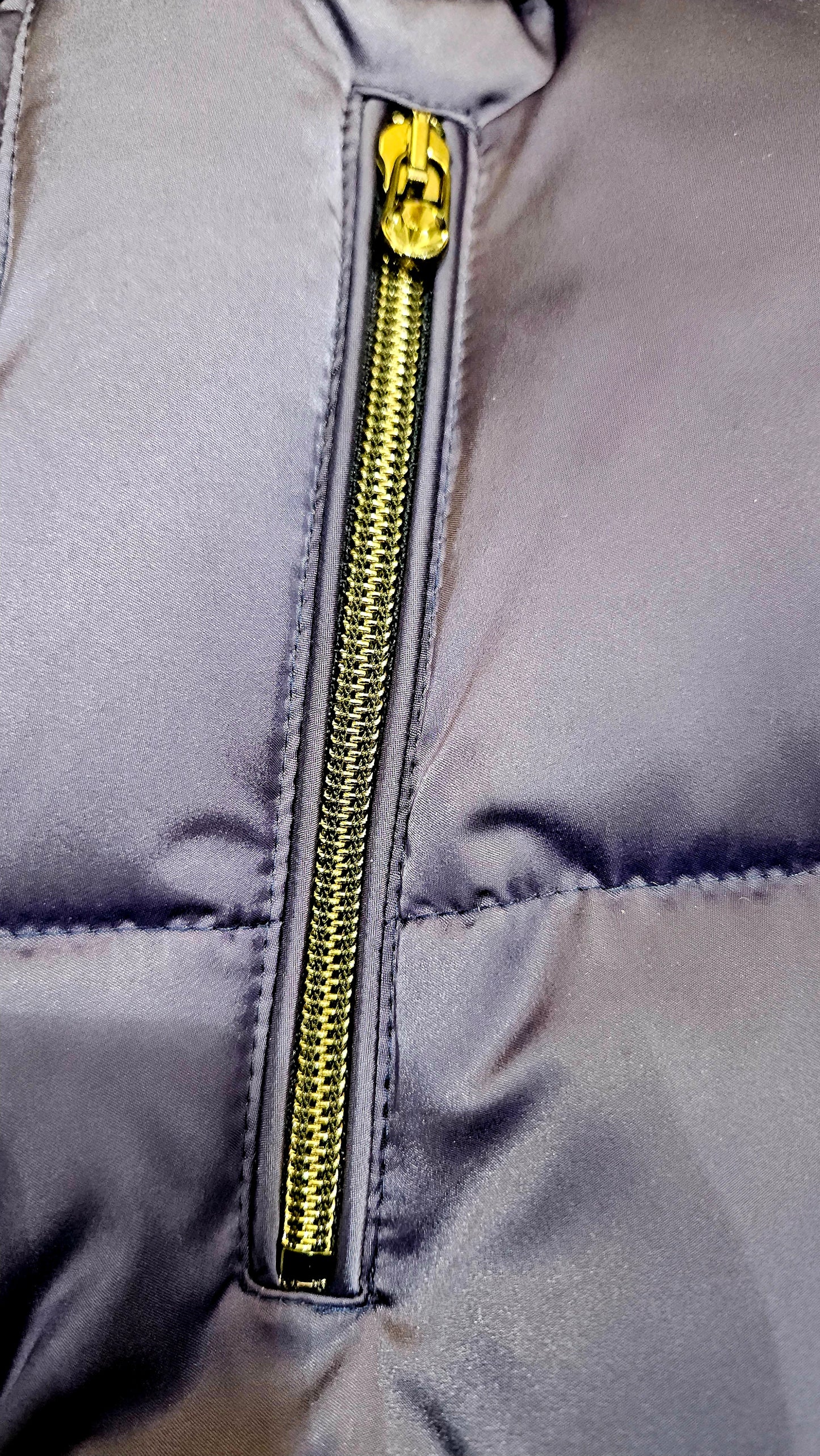 Piumino VDP~ Blu piuma d'oca