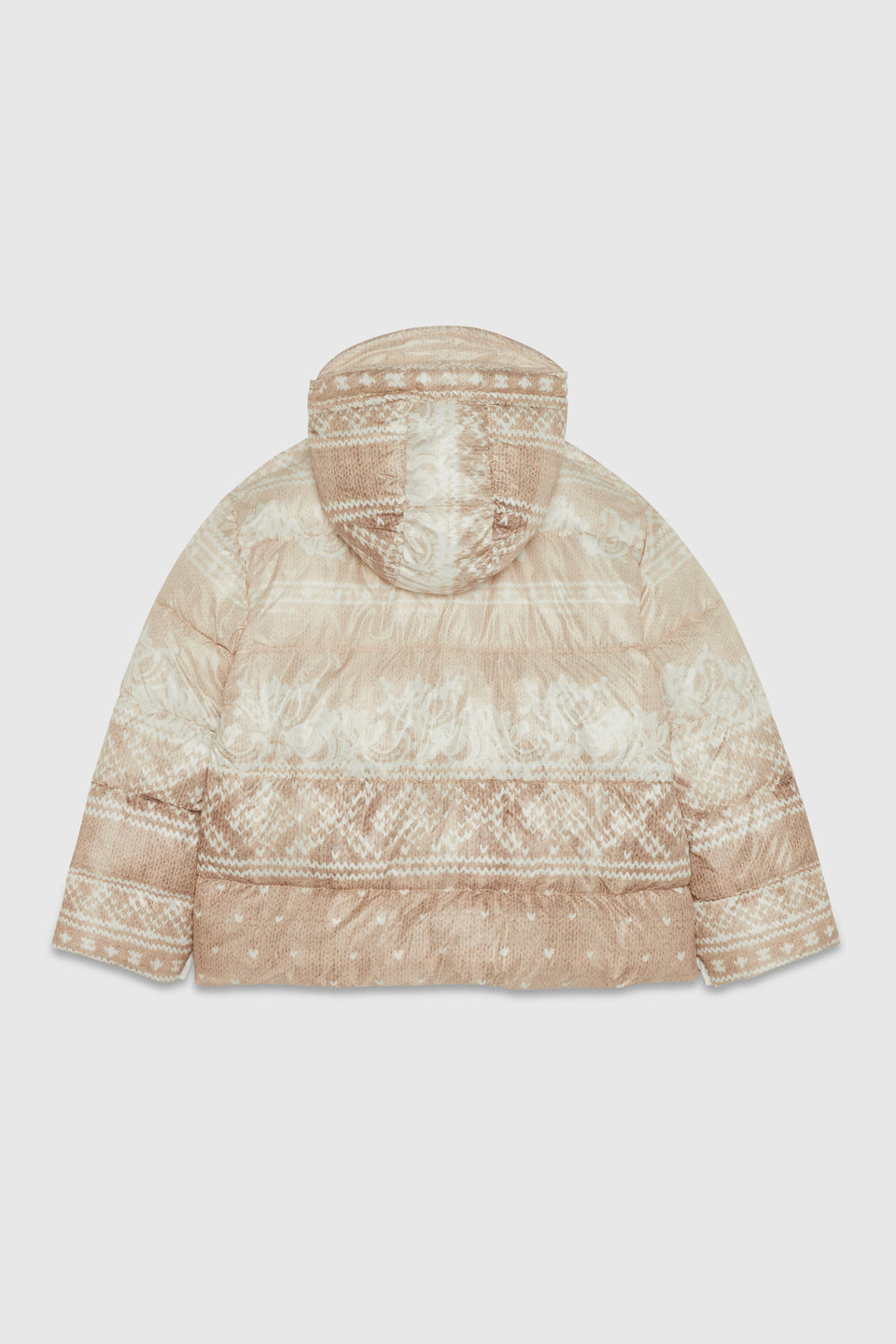 Piumino corto di Ermanno Firenze by Scervino con pizzo e cappuccio