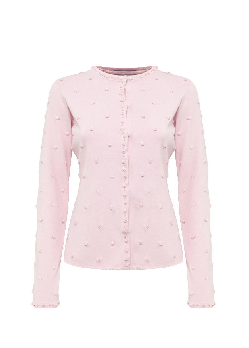 Tween set rosa Blugirl viscosa ricamo roselline