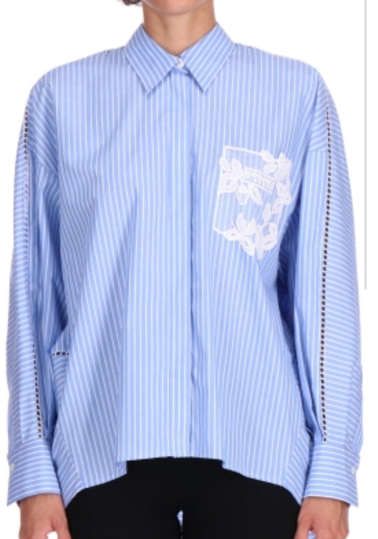 Camicia cotone righe over Ermanno Firenze by Scervino
